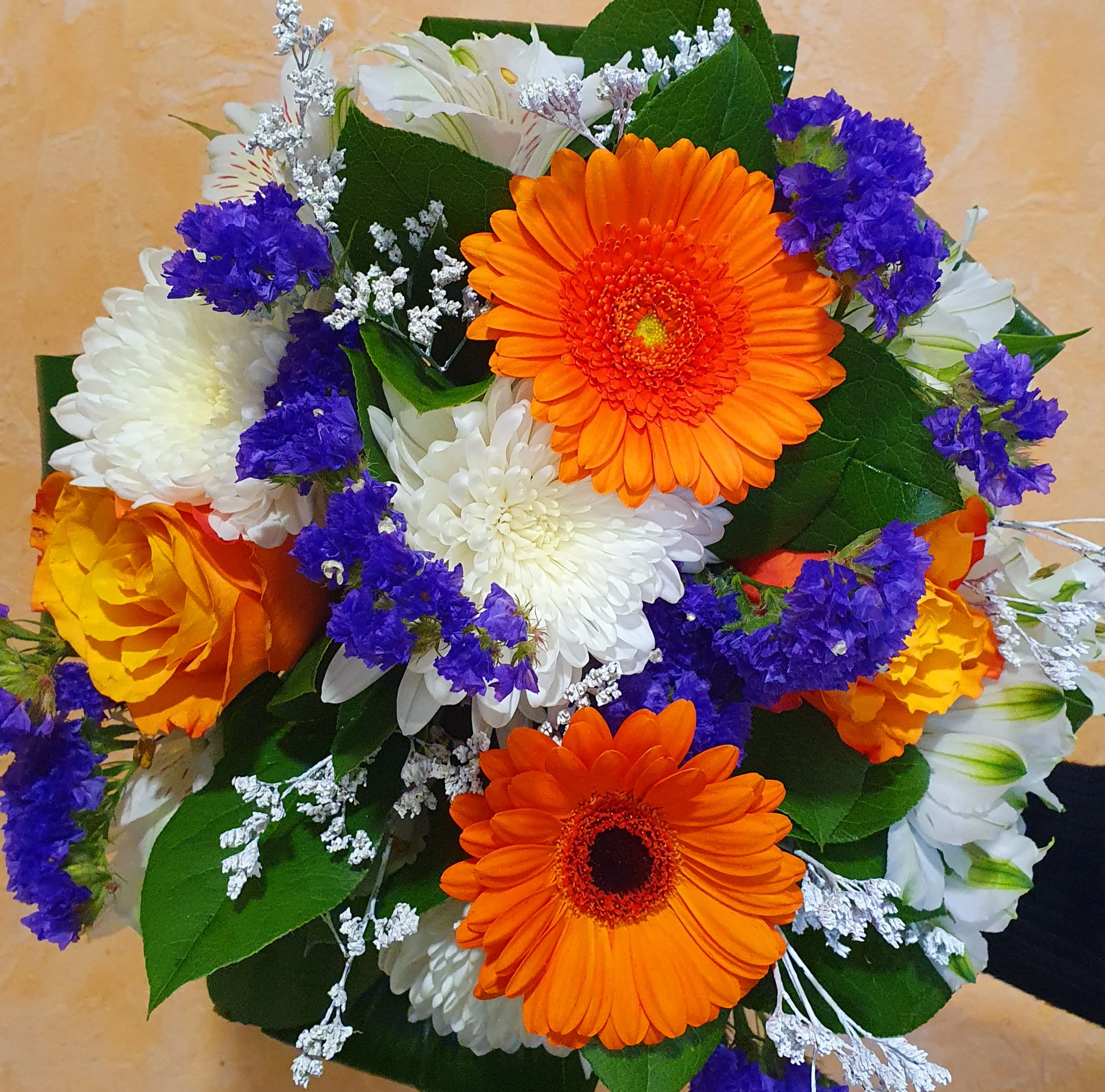 ORANGE, par Julie Fleurs, fleuriste à Carmaux