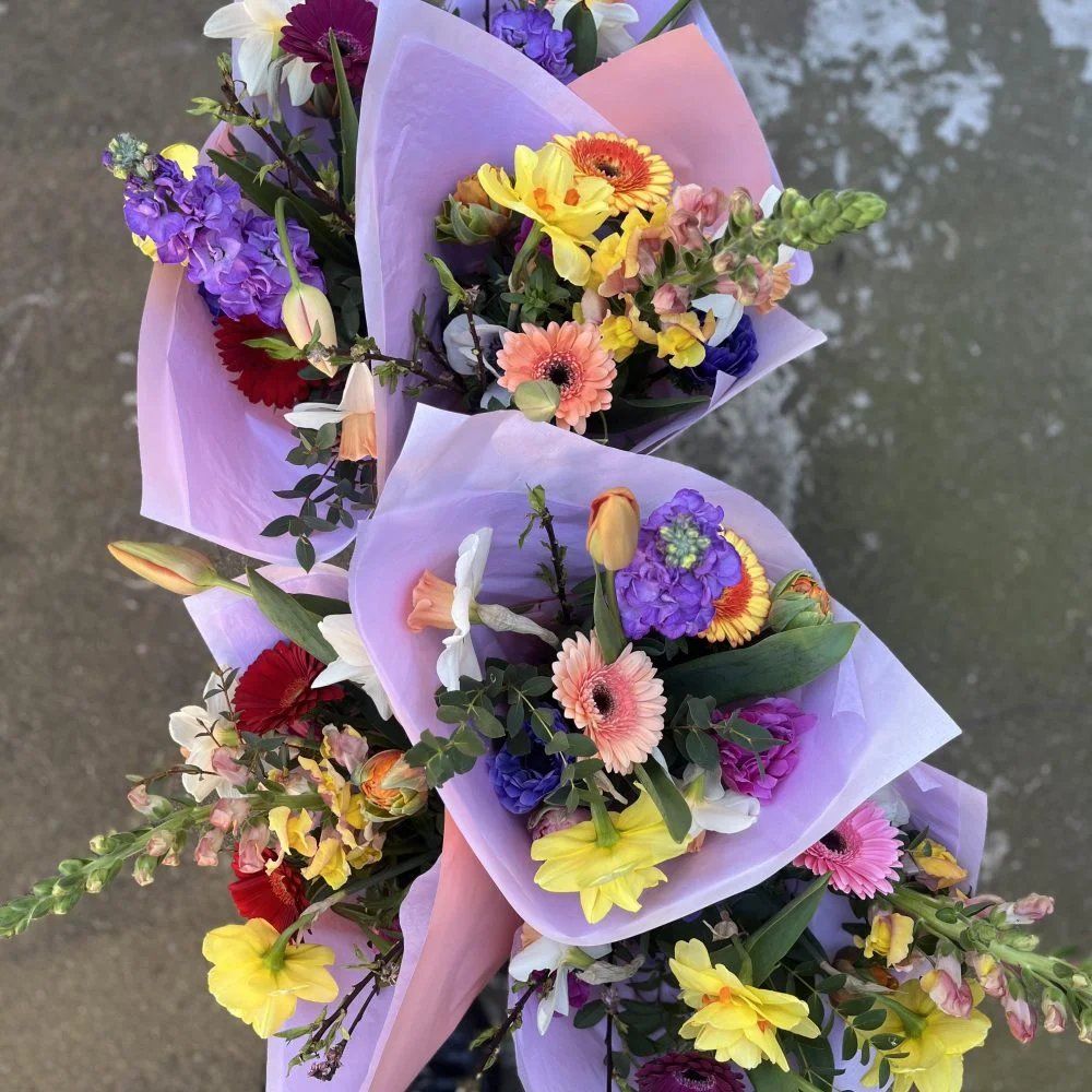 Bouquet fleurs locales, par Eglantine Fleuriste, fleuriste à Bouguenais
