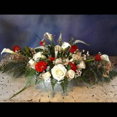 COMPOSITION PIQUEE FLEURS FRAICHES GRAND MODELE, par Lili la main verte, fleuriste à Talence