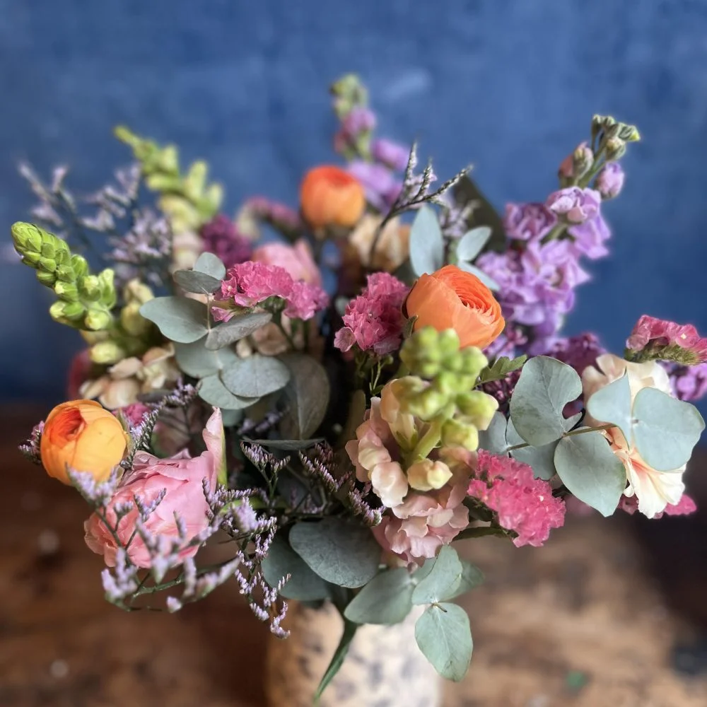 Bouquet Printemps, par Atelier Floral du Mondelot, fleuriste à Saint-Sernin-du-Plain