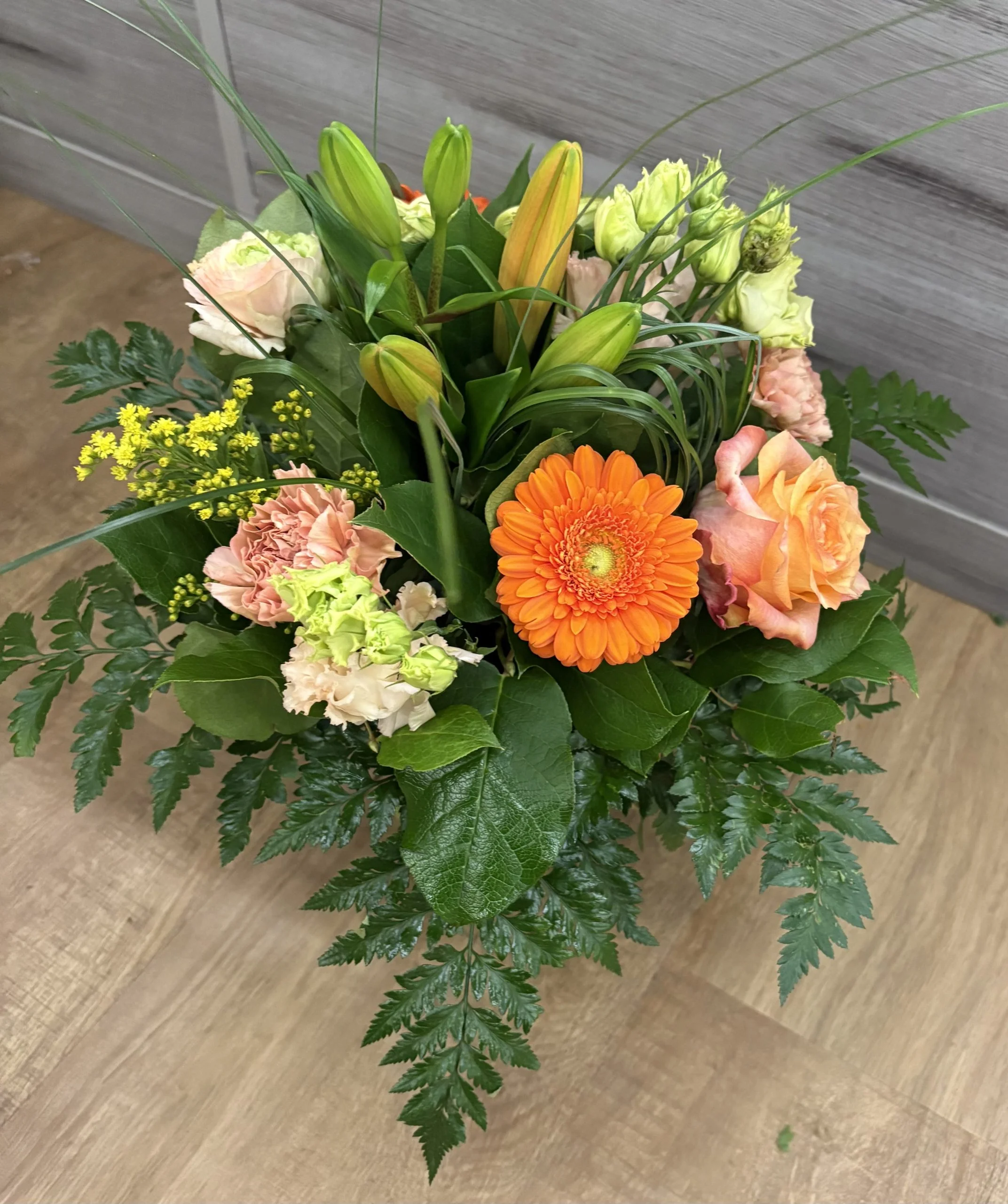 Bouquet Champêtre, par La Fleur Baralbine, fleuriste à Bar-sur-Aube