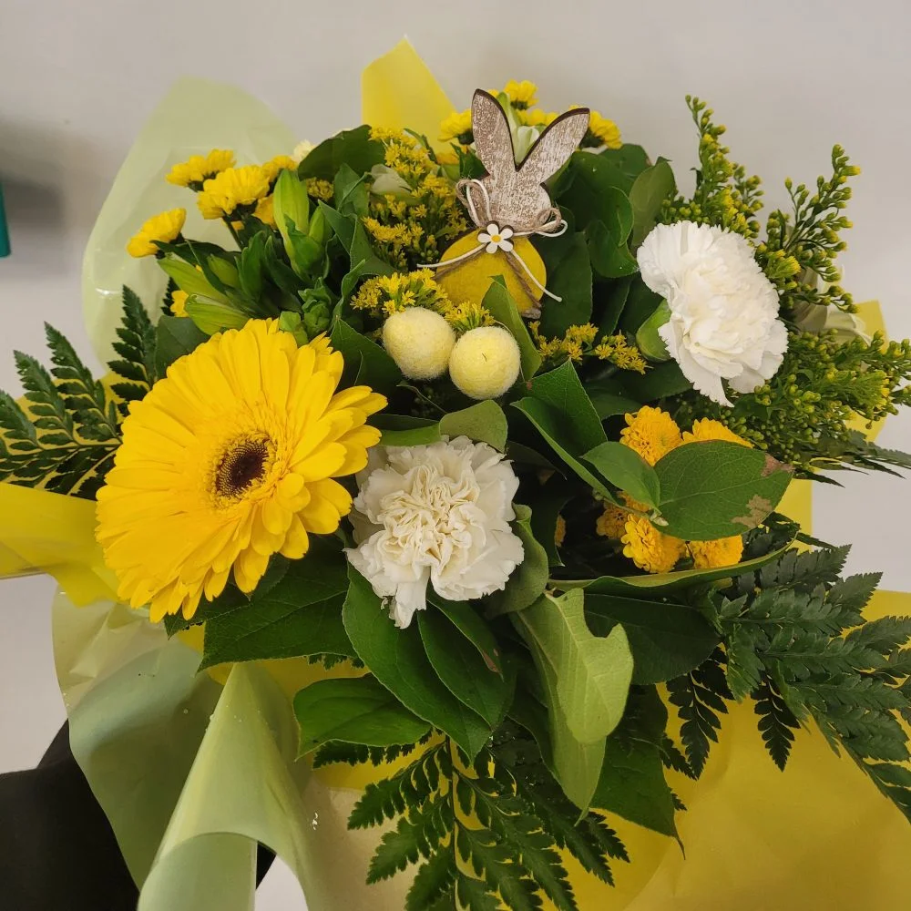 Magie de Pâques (Bouquet Bulle), par Montluçon Fleurs, fleuriste à Montluçon