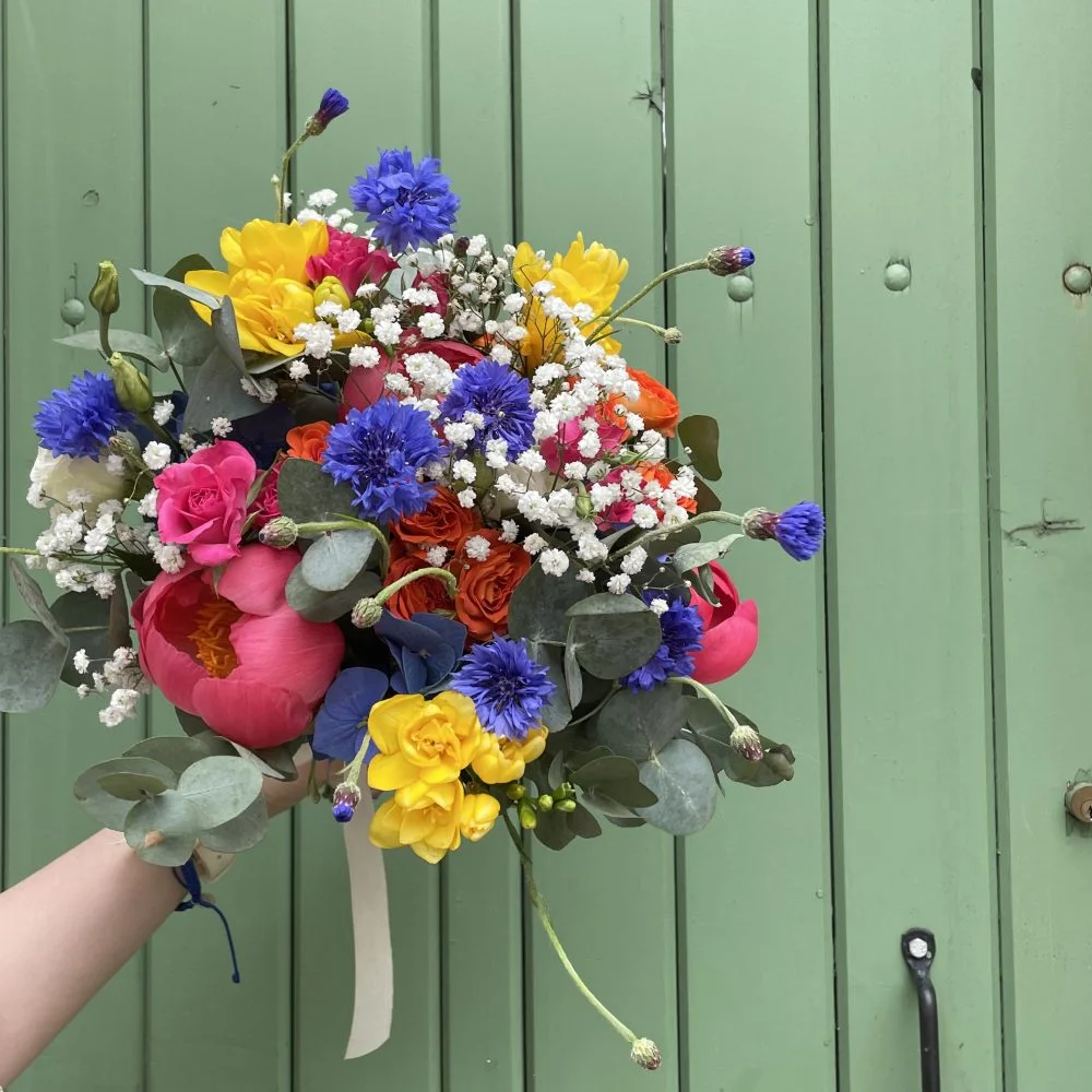 Bouquet Remerciements, par Pom'Violette, fleuriste à Gex