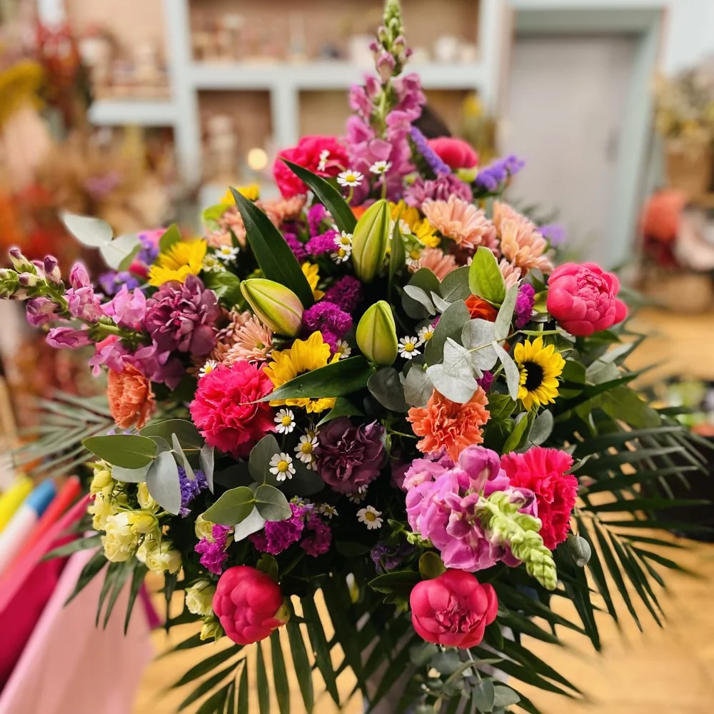 Bouquet Amitié, par Pom'Violette, fleuriste à Gex