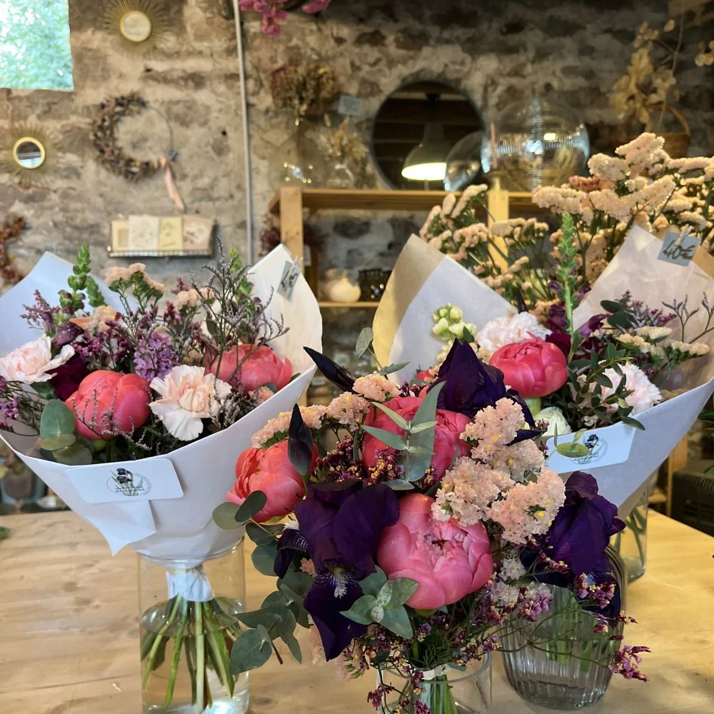Bouquet de l'Artisan, par Atelier Floral du Mondelot, fleuriste à Saint-Sernin-du-Plain