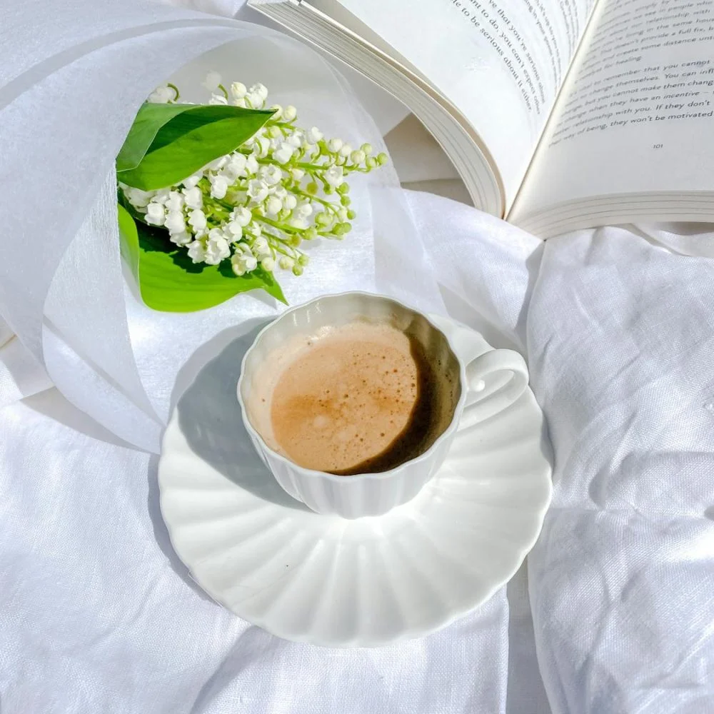 Brins de Muguet 15 brins + feuillages, par O'kiosque Lyon, fleuriste à Lyon