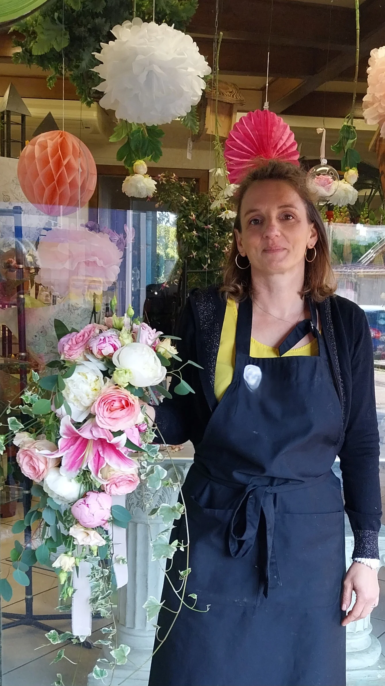 Livraison de fleurs Vichy et proximité, par Fleuriste Marie-Thé, artisan fleuriste