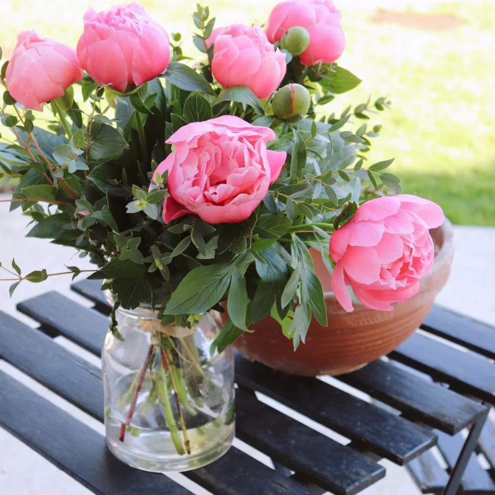 Bouquet de Pivoines, par Poésie Fleurie, fleuriste à Toulouse