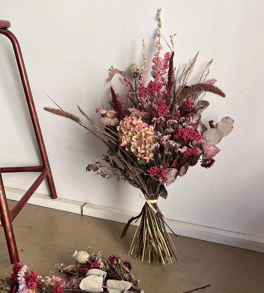 Bouquet de fleurs séchées, par Ziggy, fleuriste à Marseille