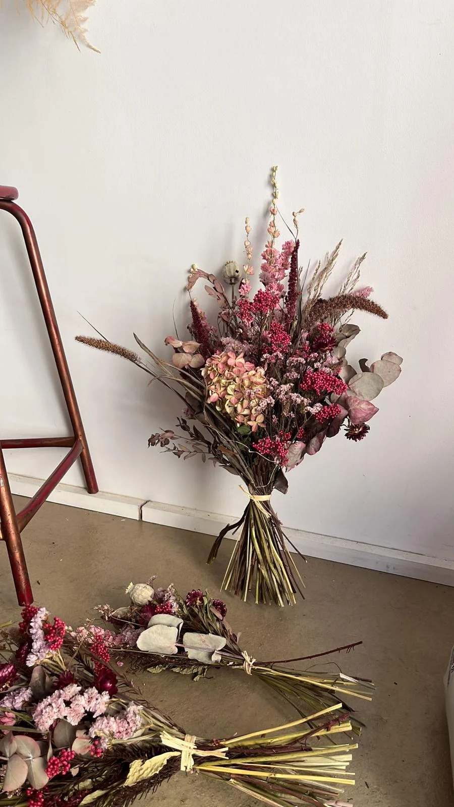 Bouquet de fleurs séchées, par Ziggy, fleuriste à Marseille