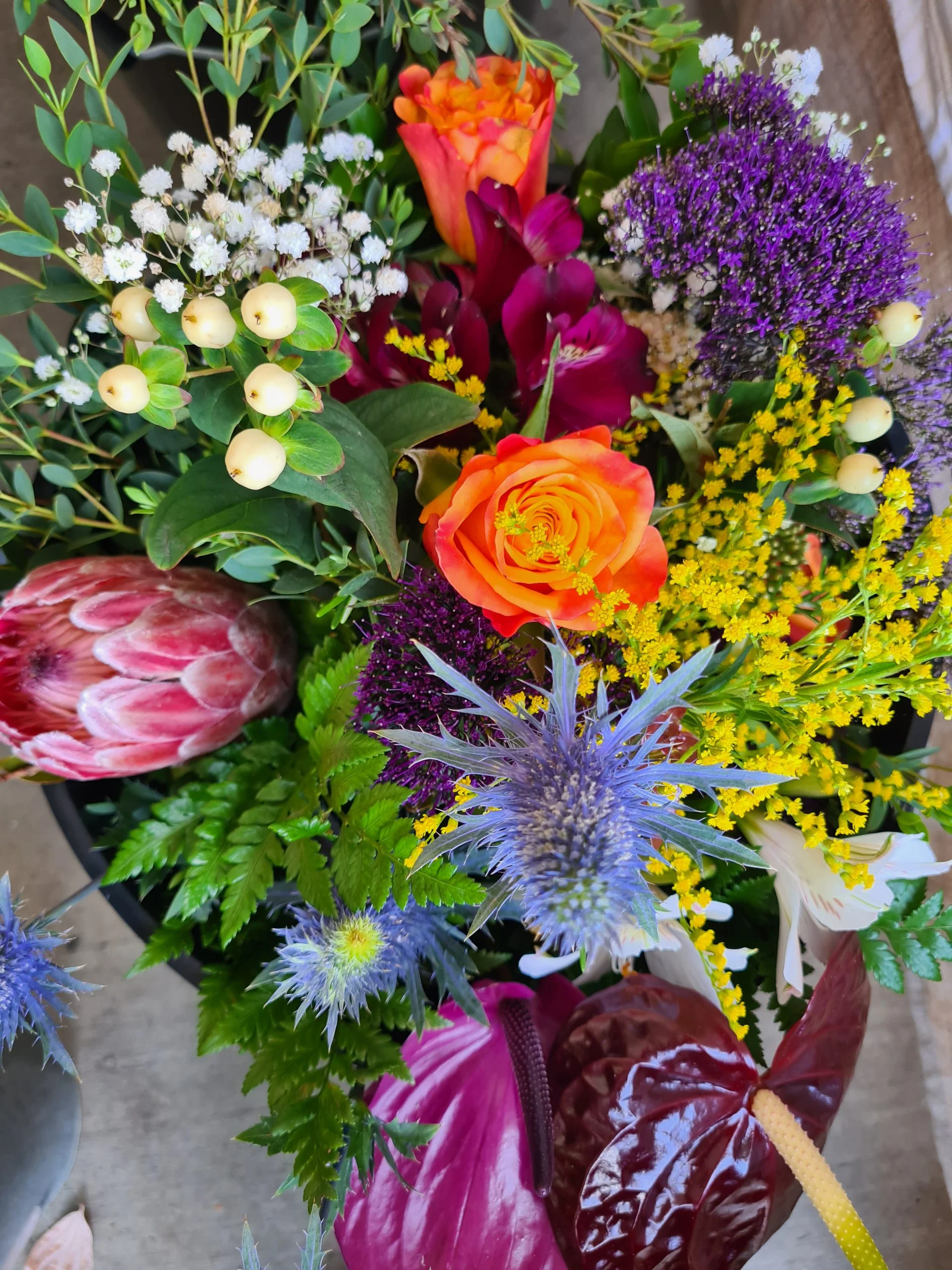 Bouquet Fête des Pères, par Epoustoufleurs, fleuriste à Saint Paul