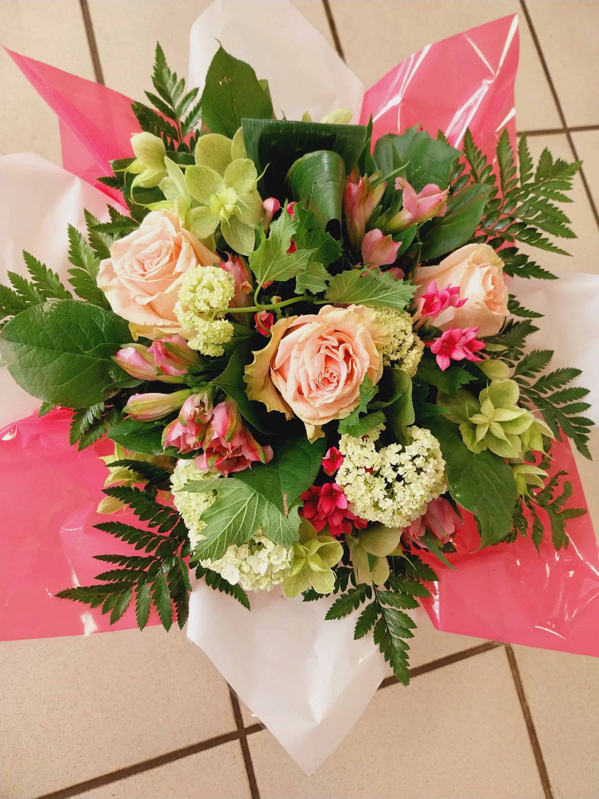 Songe de Maman (Bouquet Bulle), par Montluçon Fleurs, fleuriste à Montluçon