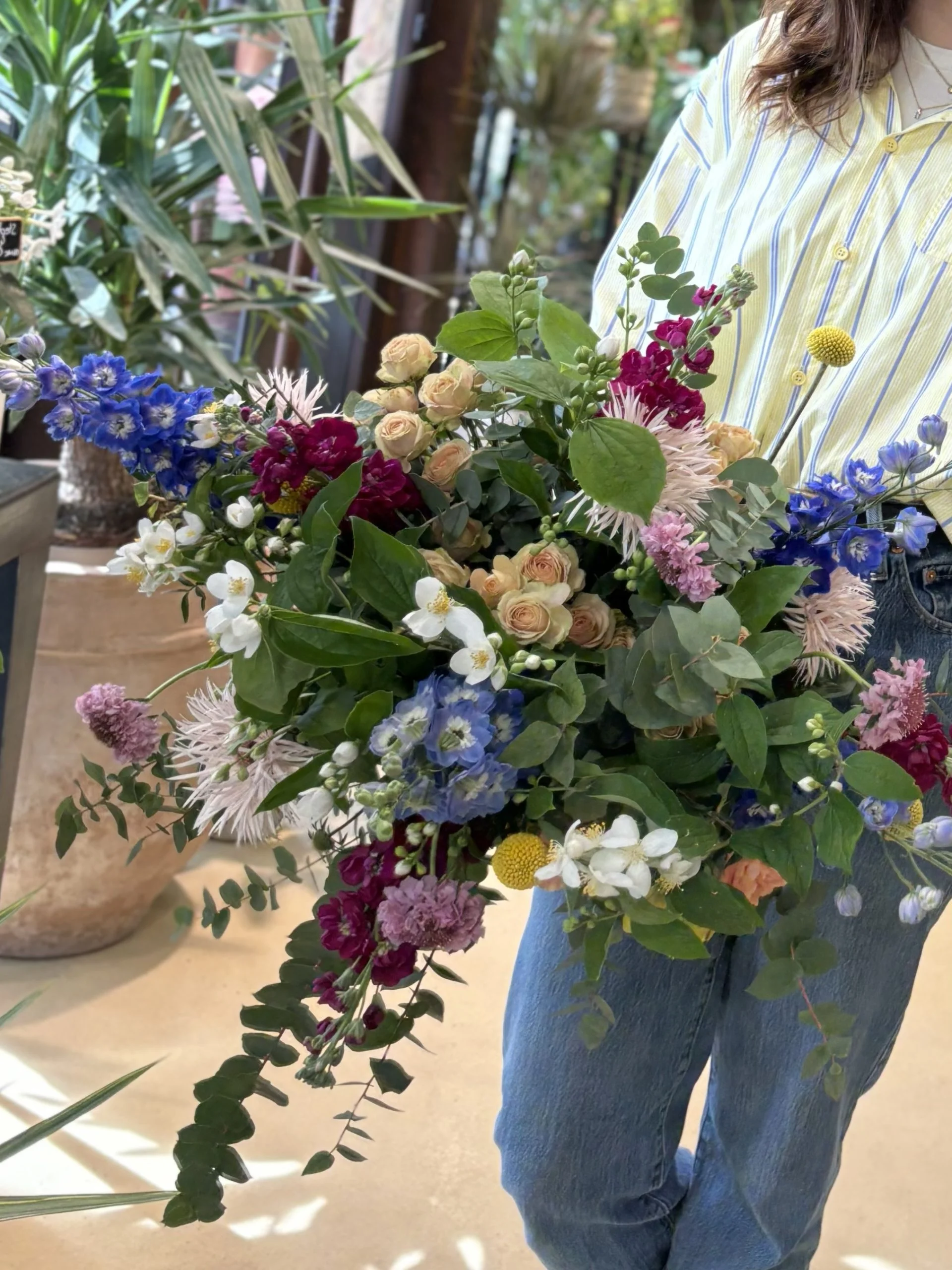 Bouquet pétillant, par MK Fleurs, fleuriste à Lyon