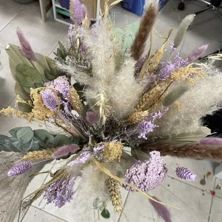 Bouquet de Fleurs Séchées, par Ohana Flore, fleuriste à Dole
