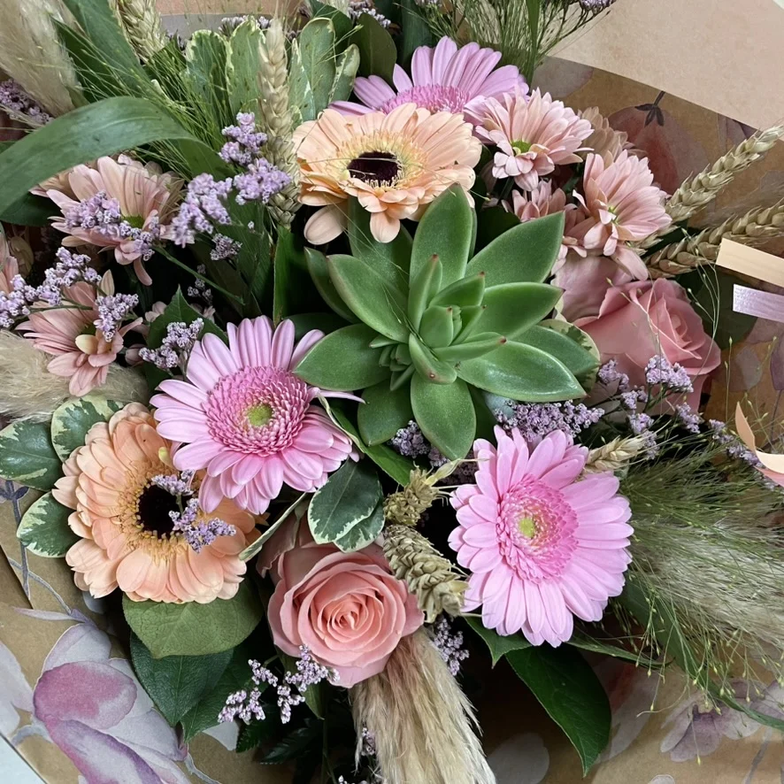 Bouquet de l'Artisan, par Ohana Flore, fleuriste à Dole