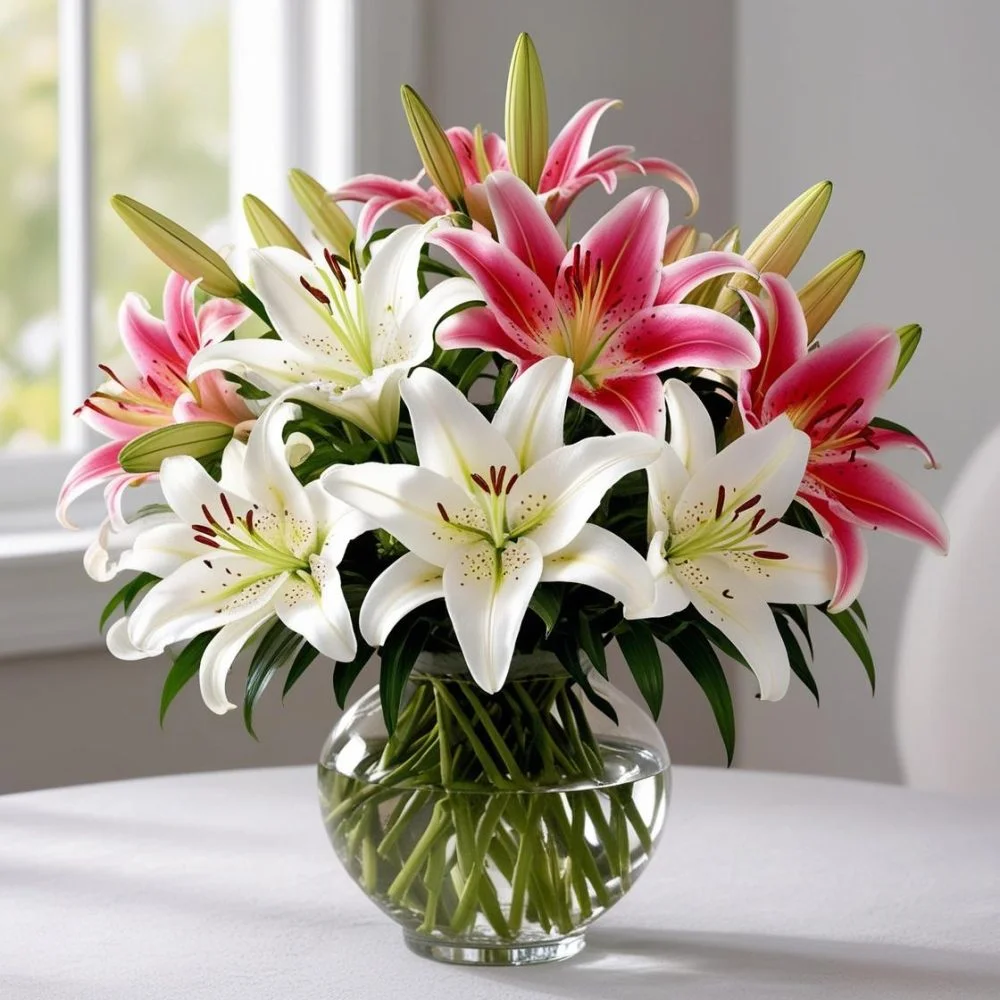 Bouquet de Lys, par Le Monstera, fleuriste à Les Pavillons-sous-Bois