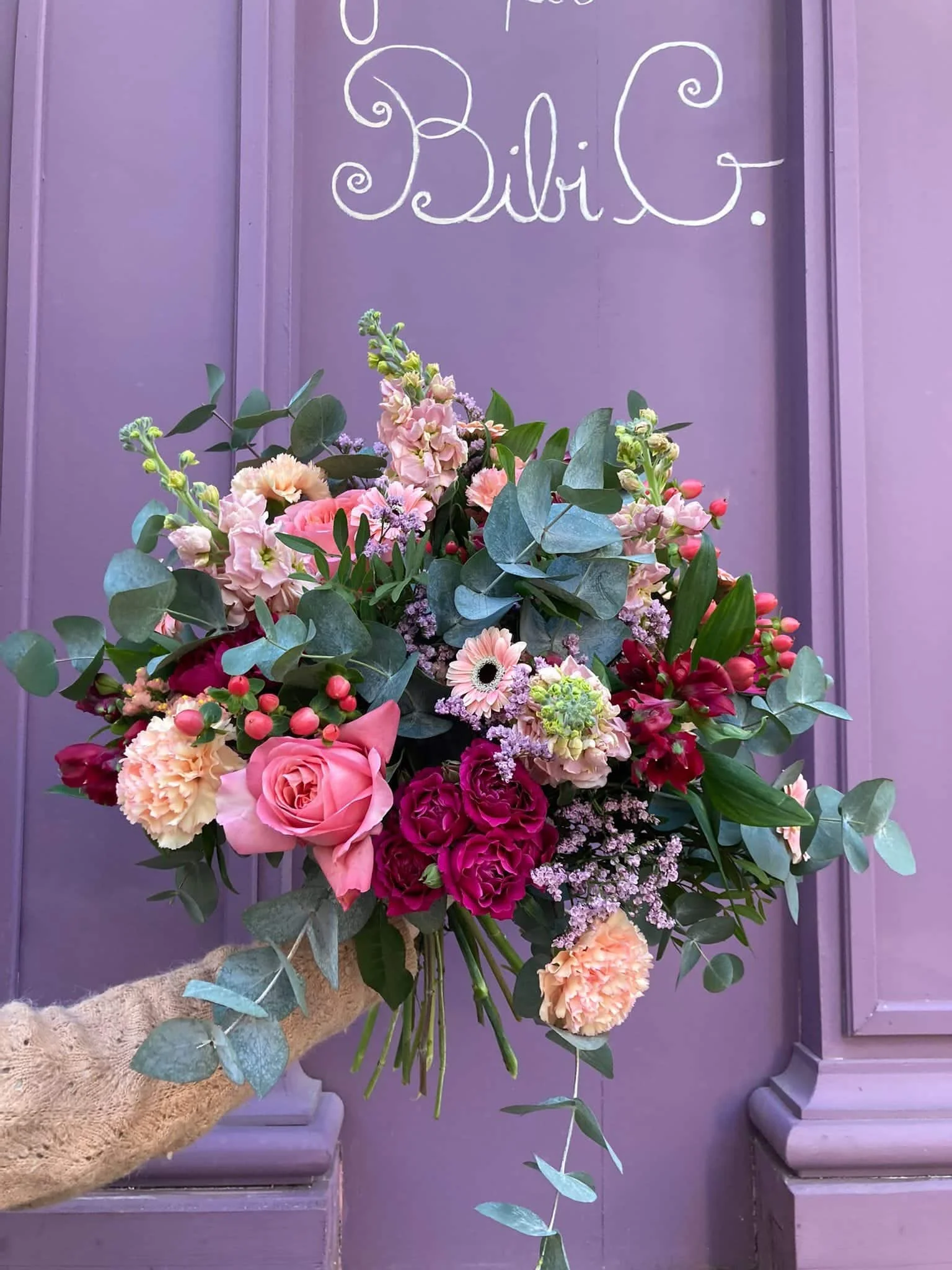 Bouquet de fête des mamans, par Atelier Armelle Alleton, fleuriste à Le Mans