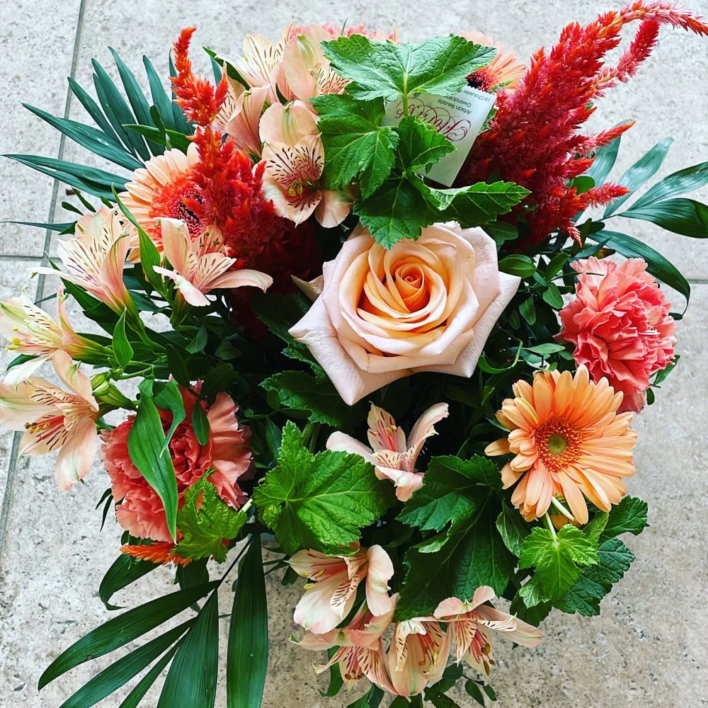 Bouquet Chamallow, par Florilys, fleuriste à La Chaussée-Saint-Victor