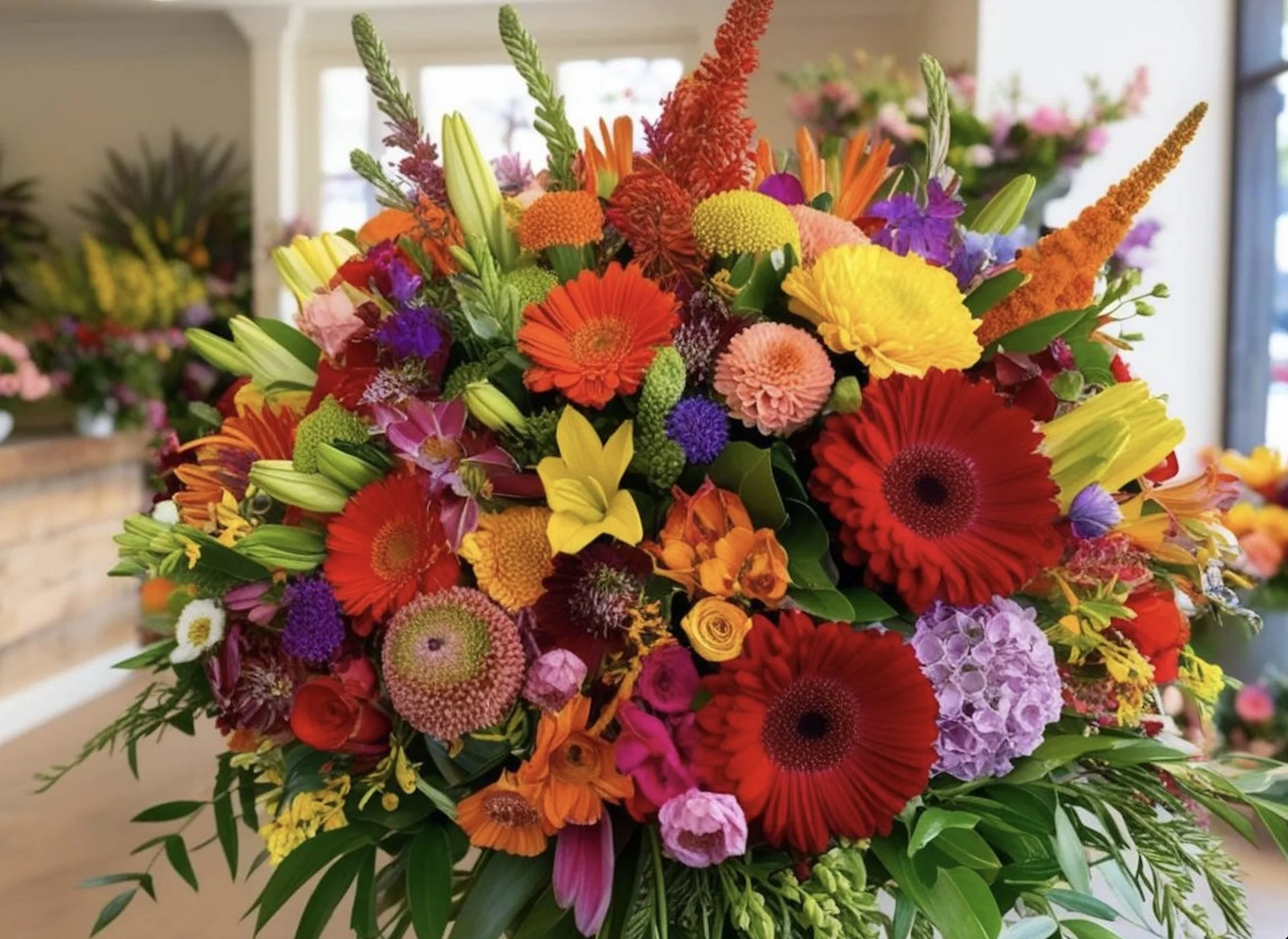Bouquet Coloré, par Le Monstera, fleuriste à Les Pavillons-sous-Bois