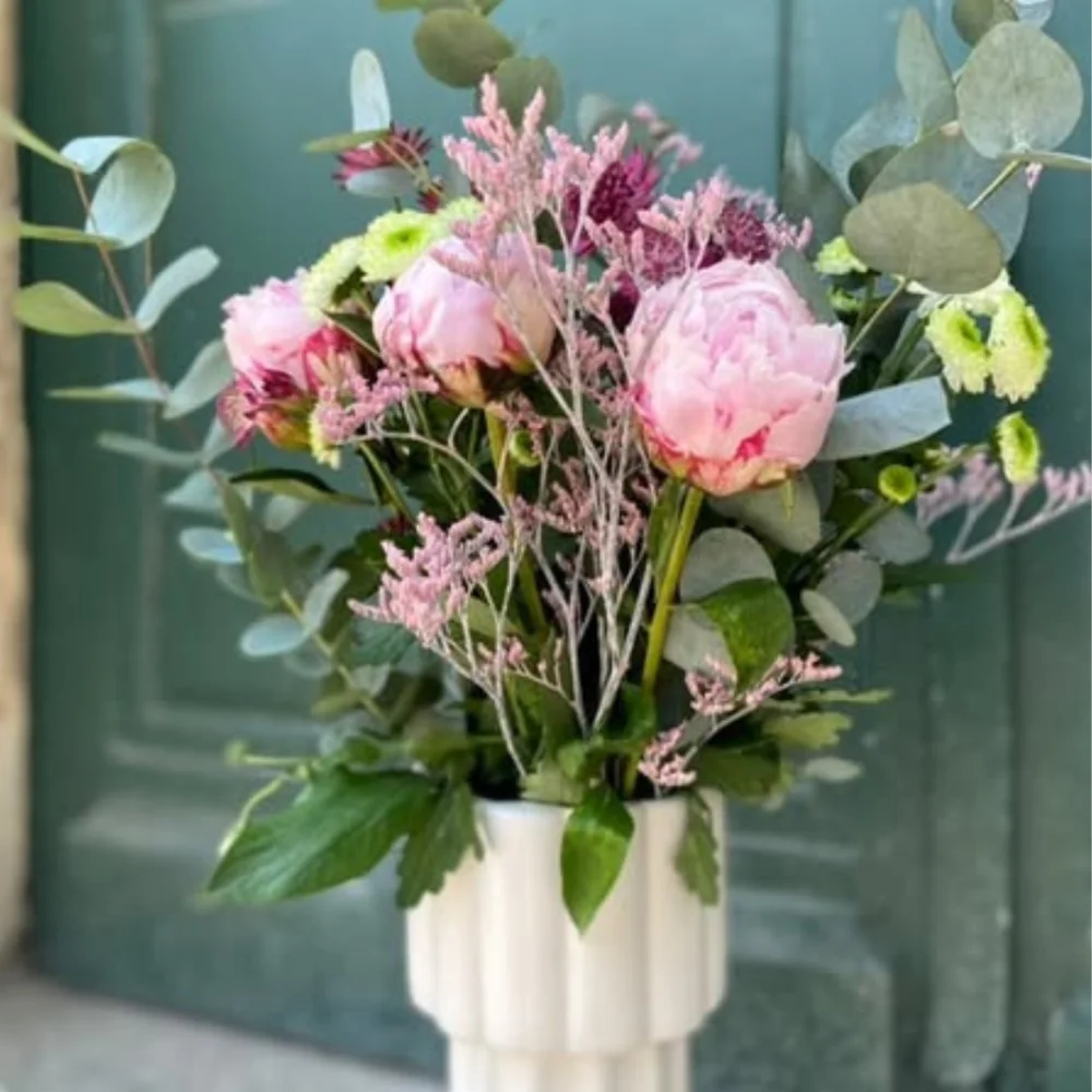 Bouquet Rosé, par Avenue des Fleurs, fleuriste à Château-Gontier-sur-Mayenne