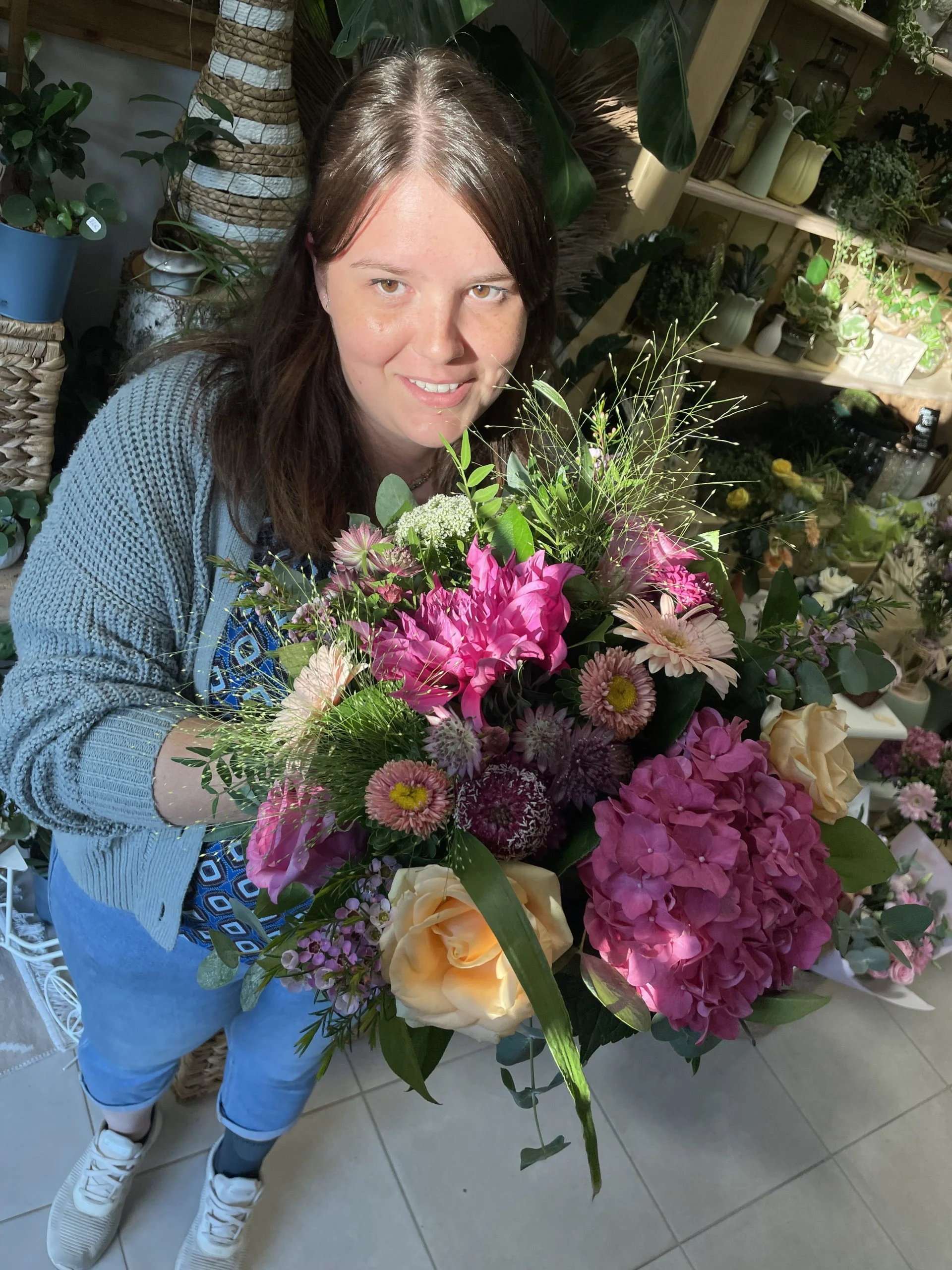 Livraison de fleurs Dole et proximité, par Ohana Flore, artisan fleuriste