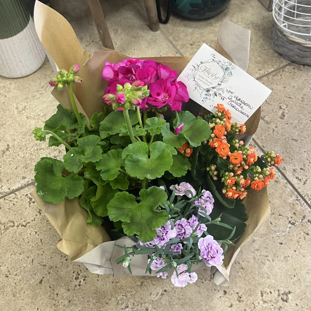 petite coupe de plantes, par Florilys, fleuriste à La Chaussée-Saint-Victor