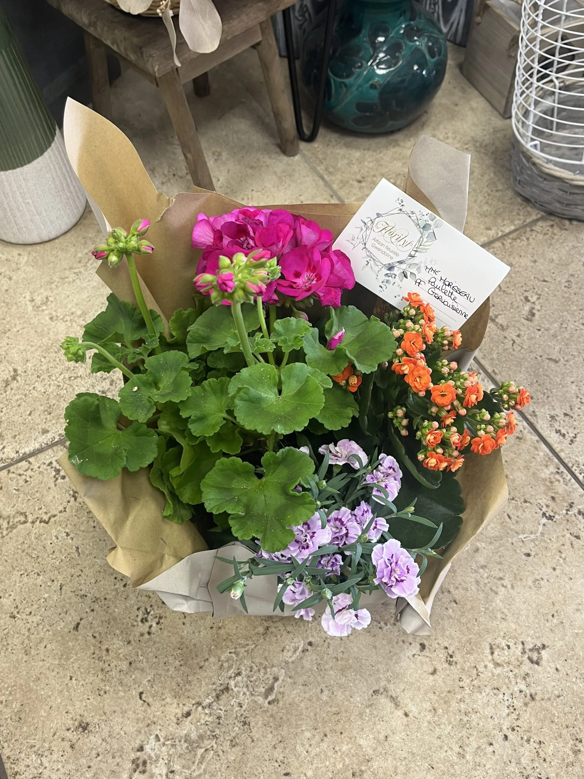 petite coupe de plantes, par Florilys, fleuriste à La Chaussée-Saint-Victor