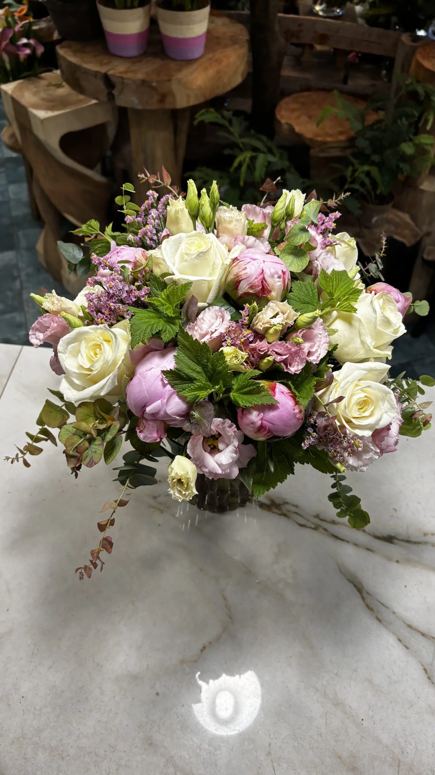 Bouquet Tendresse, par Les Lys de Boulogne, fleuriste à Boulogne-Billancourt