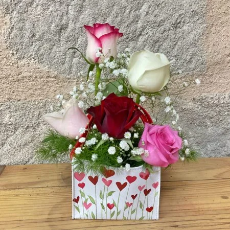 Maman je t’aime, par Multiflor, fleuriste à Brive-la-Gaillarde