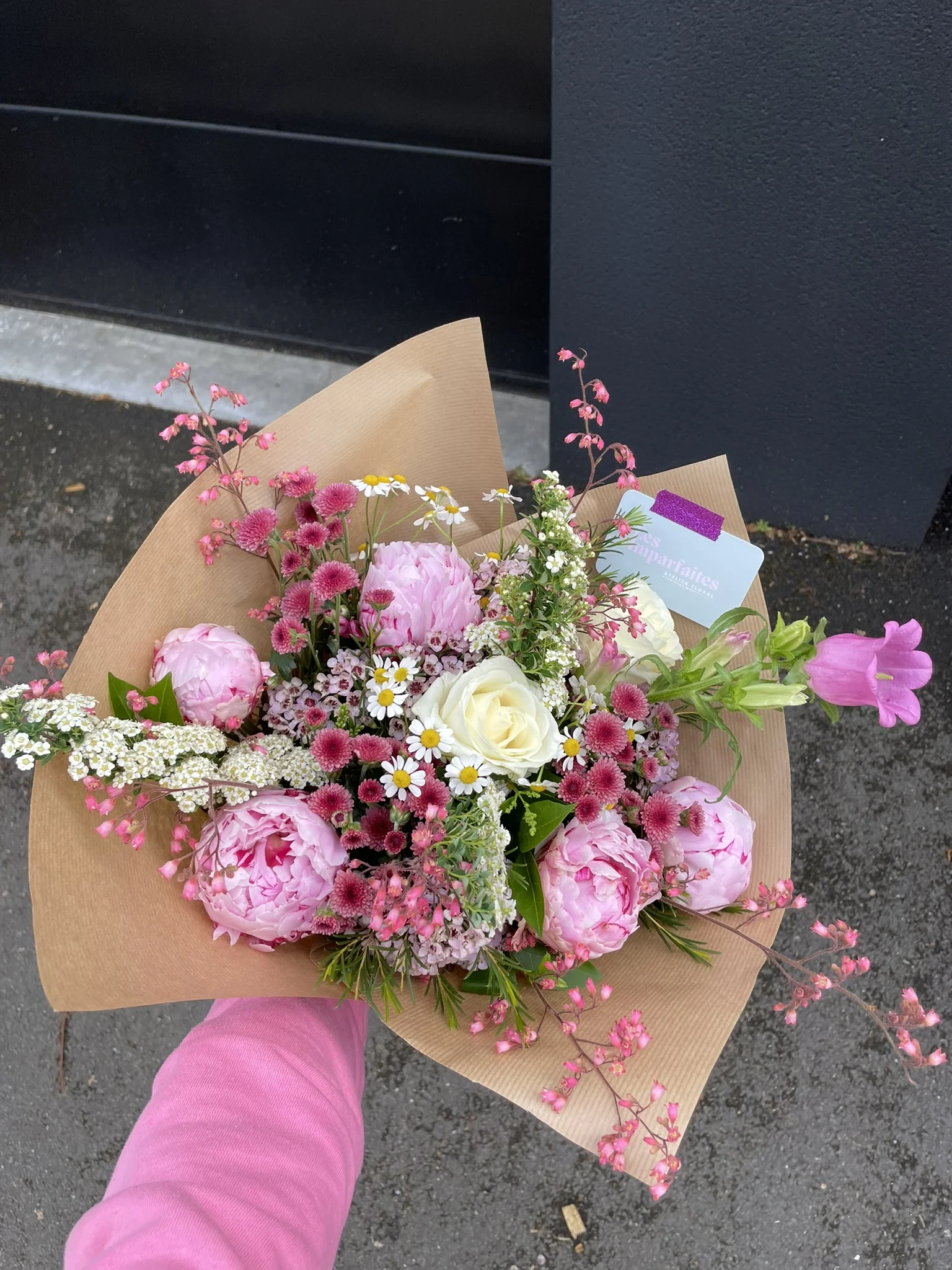 Bouquet de Pivoines, par Les Imparfaites, fleuriste à Cesson-Sévigné