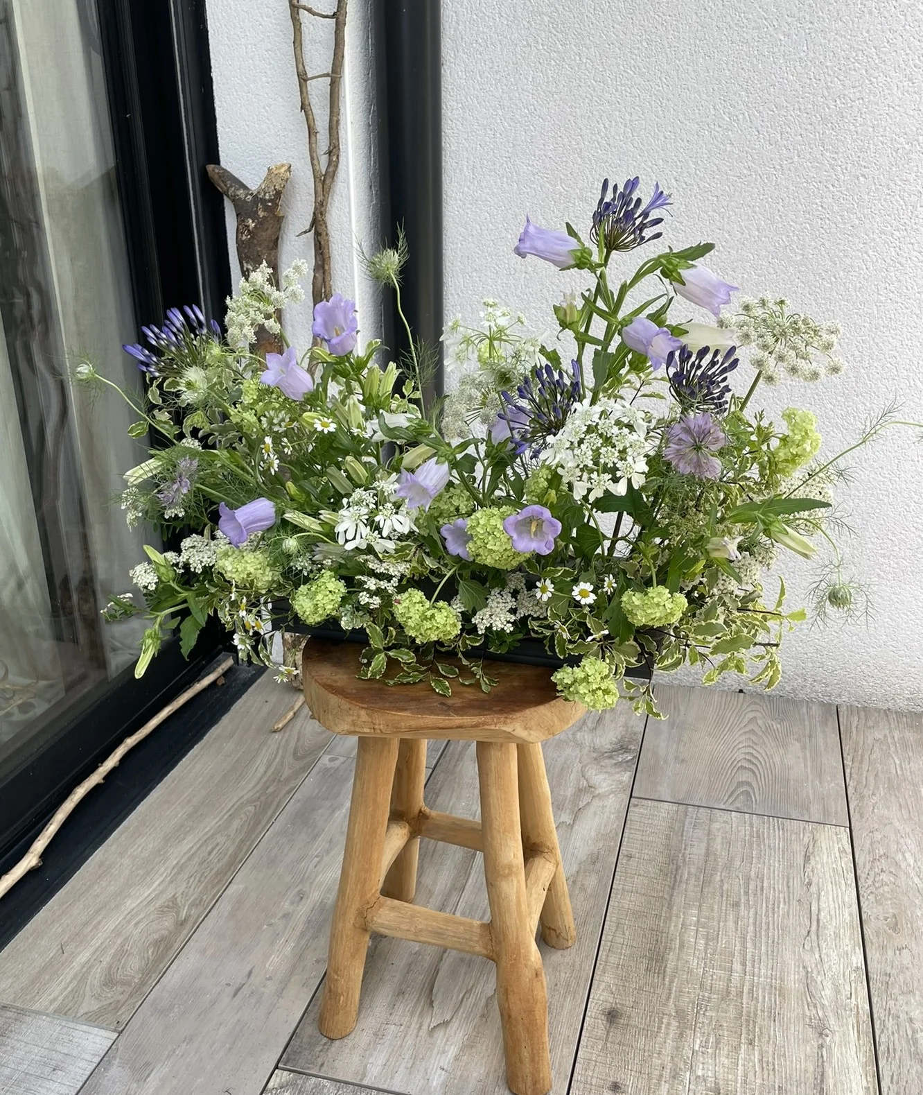 Composition deuil, par Les Imparfaites, fleuriste à Cesson-Sévigné