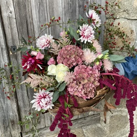 Le Bouquet Structure, par Symbiose Artisans fleuriste, fleuriste à Rochechouart