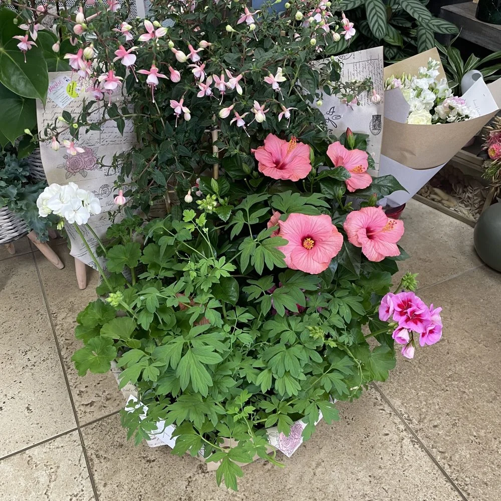 Grosse coupe de plantes, par Florilys, fleuriste à La Chaussée-Saint-Victor