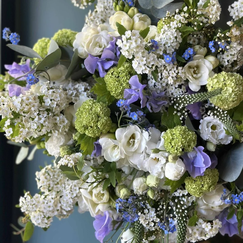 Bouquet Purple Spring, par Marie Paolini, fleuriste à Clamart
