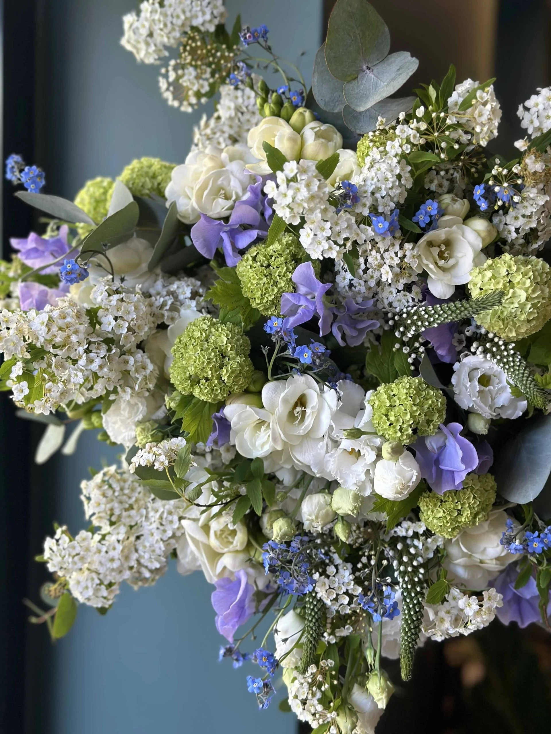 Bouquet Purple Spring, par Marie Paolini, fleuriste à Clamart