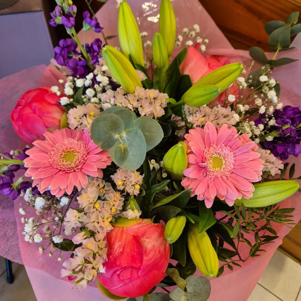 Bouquet Champêtre Fête des Mères, par Fleurs de Massy, fleuriste à Massy
