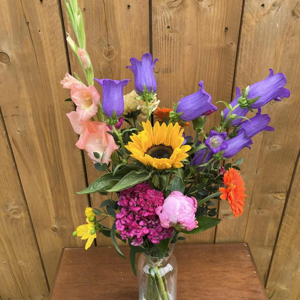 Bouquet été, par Eglantine Fleuriste, fleuriste à Bouguenais