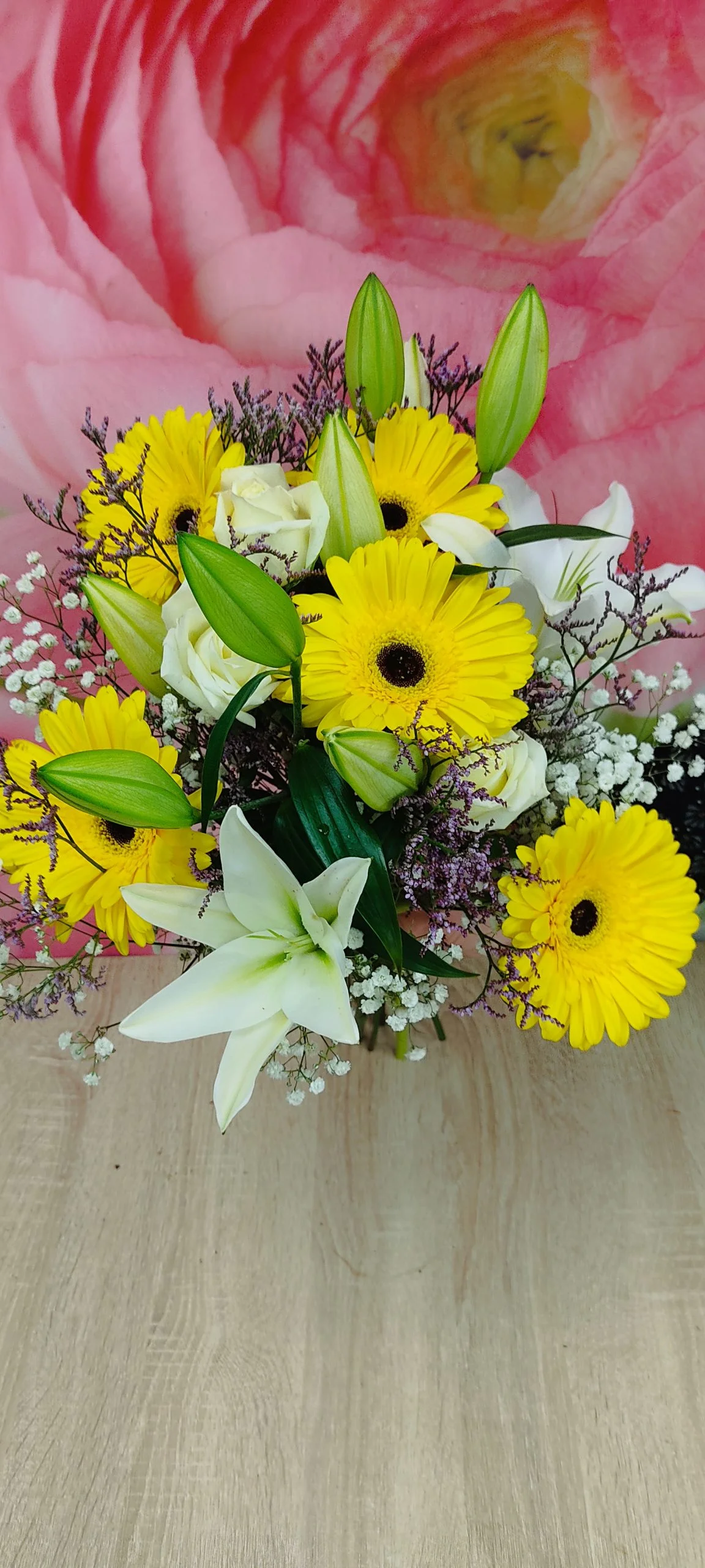 Bouquet Soleil, par Arrosoir Et Pollen, fleuriste à Cosne-Cours-sur-Loire
