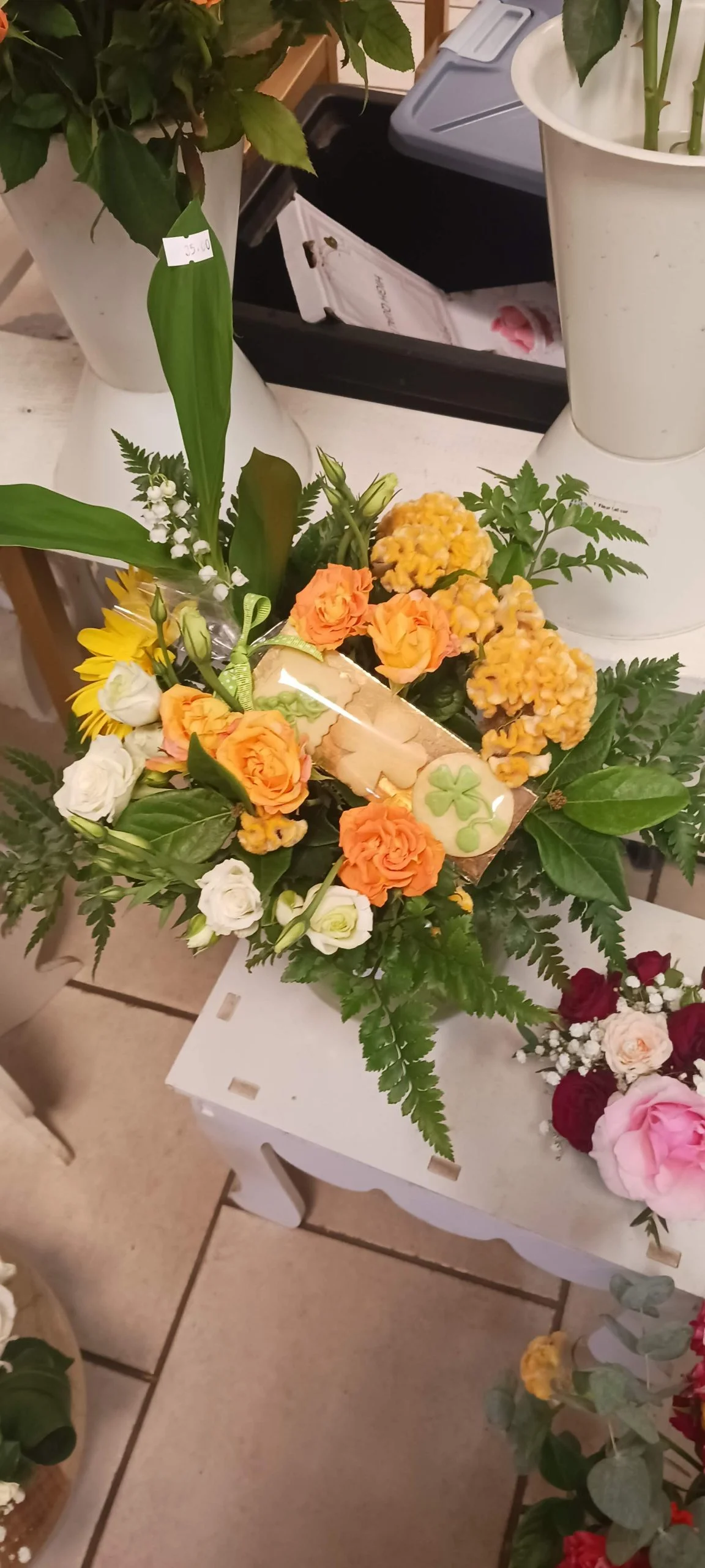 Bouquet 1er Mai, par Ti Fleur Lakour, fleuriste à Saint-Joseph