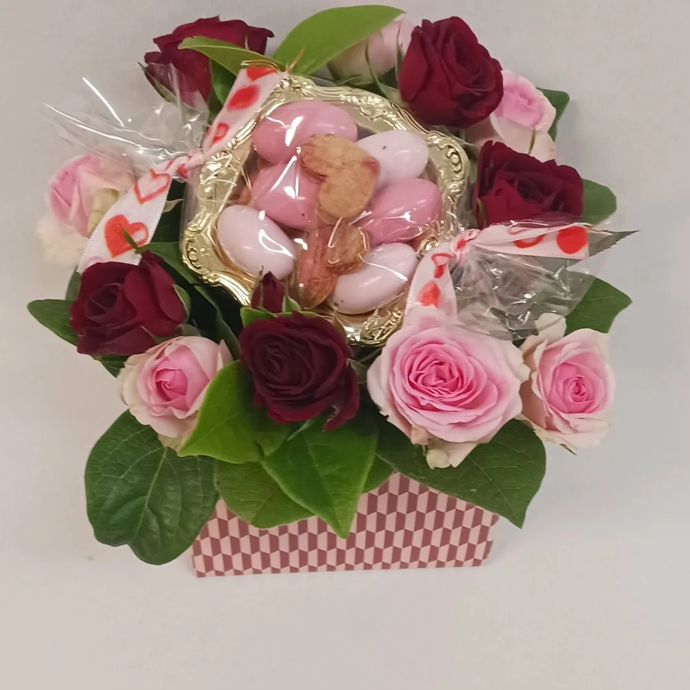 composition de bon Rétablissement, par Ti Fleur Lakour, fleuriste à Saint-Joseph