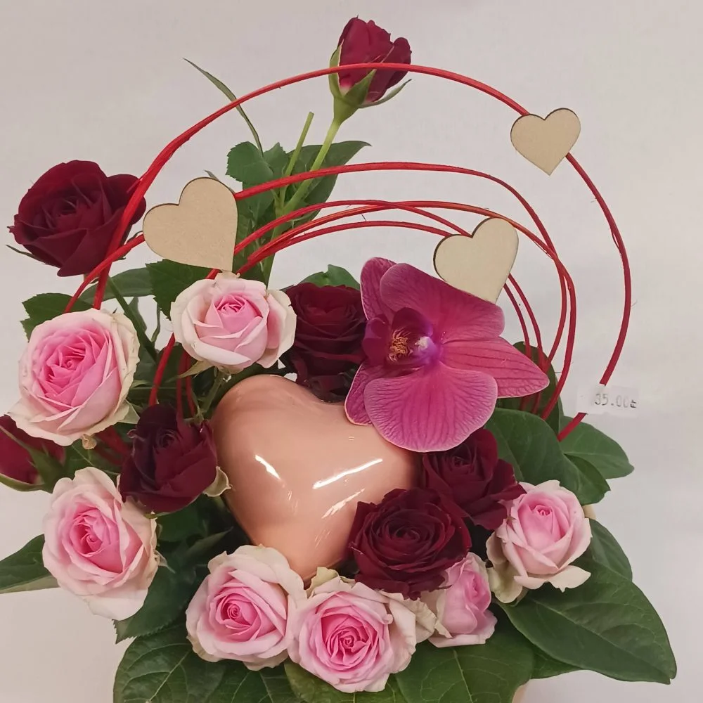 L'arche de tendresse, par Ti Fleur Lakour, fleuriste à Saint-Joseph