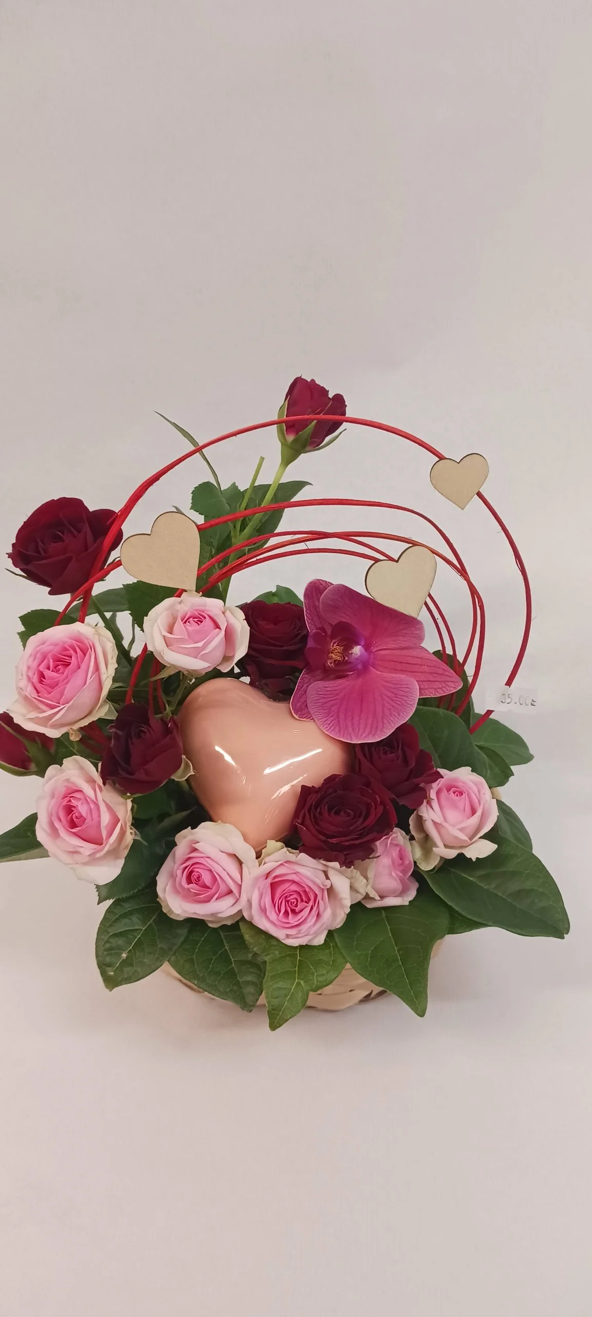 L&rsquo;arche de tendresse, par Ti Fleur Lakour, fleuriste à Saint-Joseph