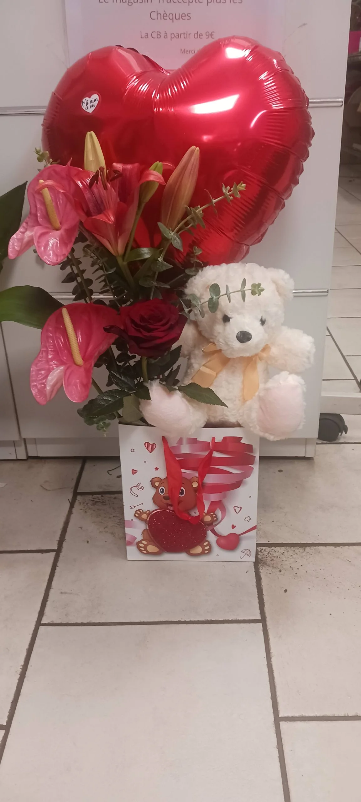 PACK Naissance, par Ti Fleur Lakour, fleuriste à Saint-Joseph