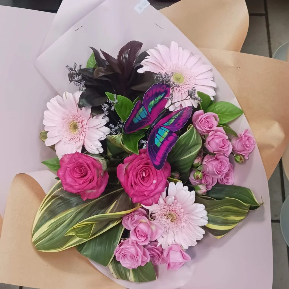 BOUQUET RENOUVEAU, par Ti Fleur Lakour, fleuriste à Saint-Joseph