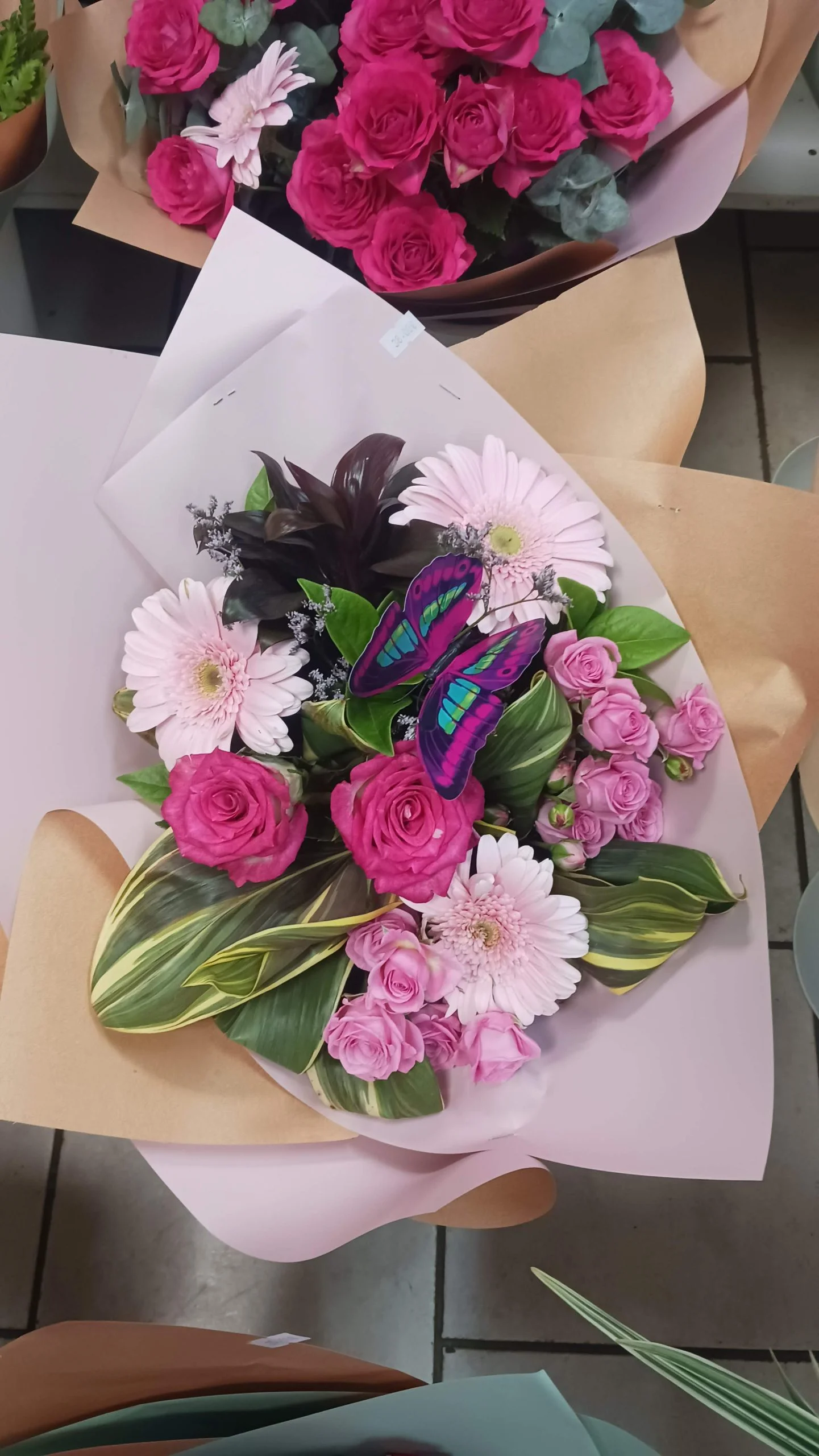 BOUQUET RENOUVEAU, par Ti Fleur Lakour, fleuriste à Saint-Joseph