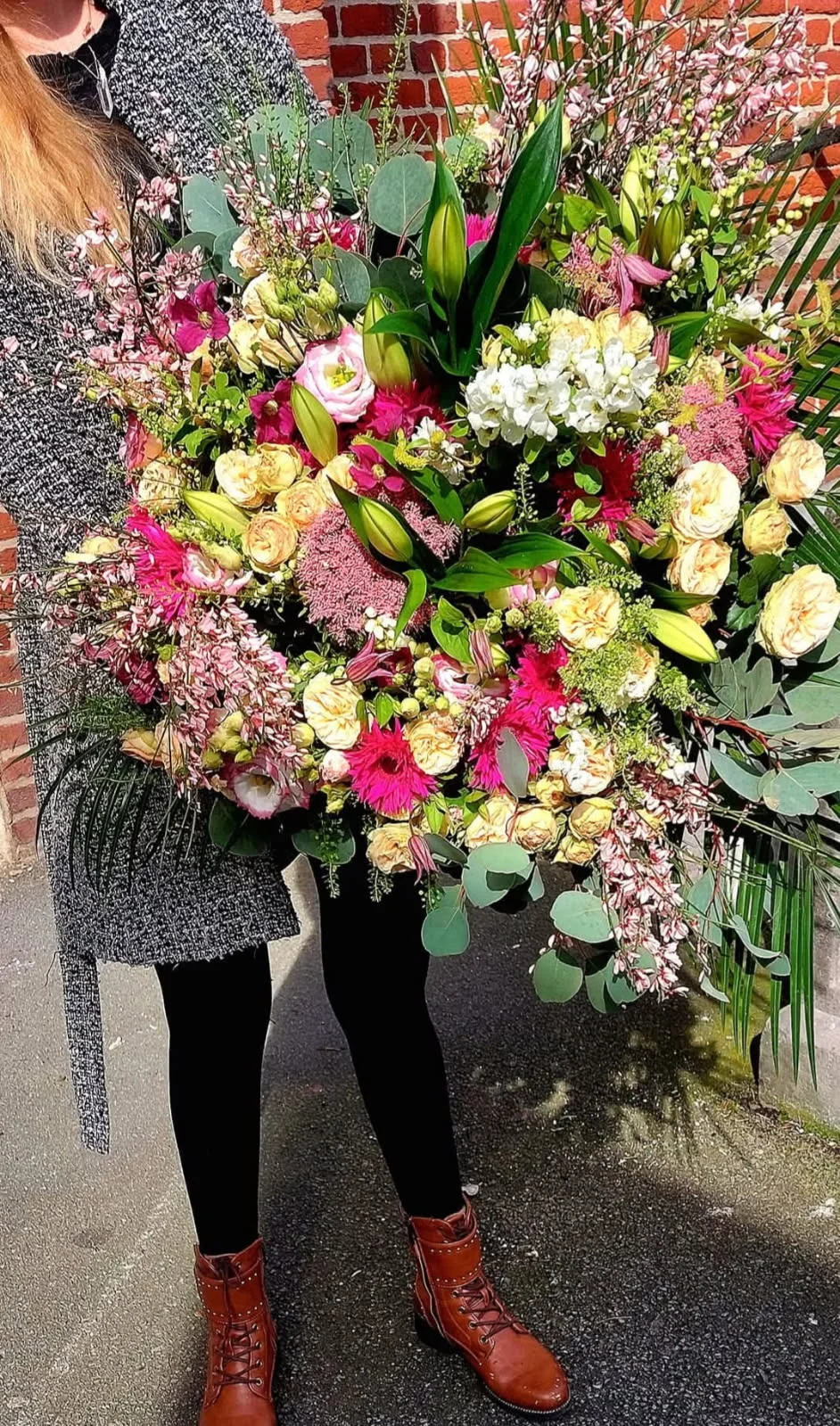 Bouquet Géant, par La Rose de Cascia, fleuriste à Vendeville