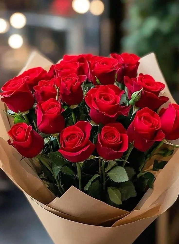 Rose rouge à l'unité, par La Rose de Cascia, fleuriste à Vendeville