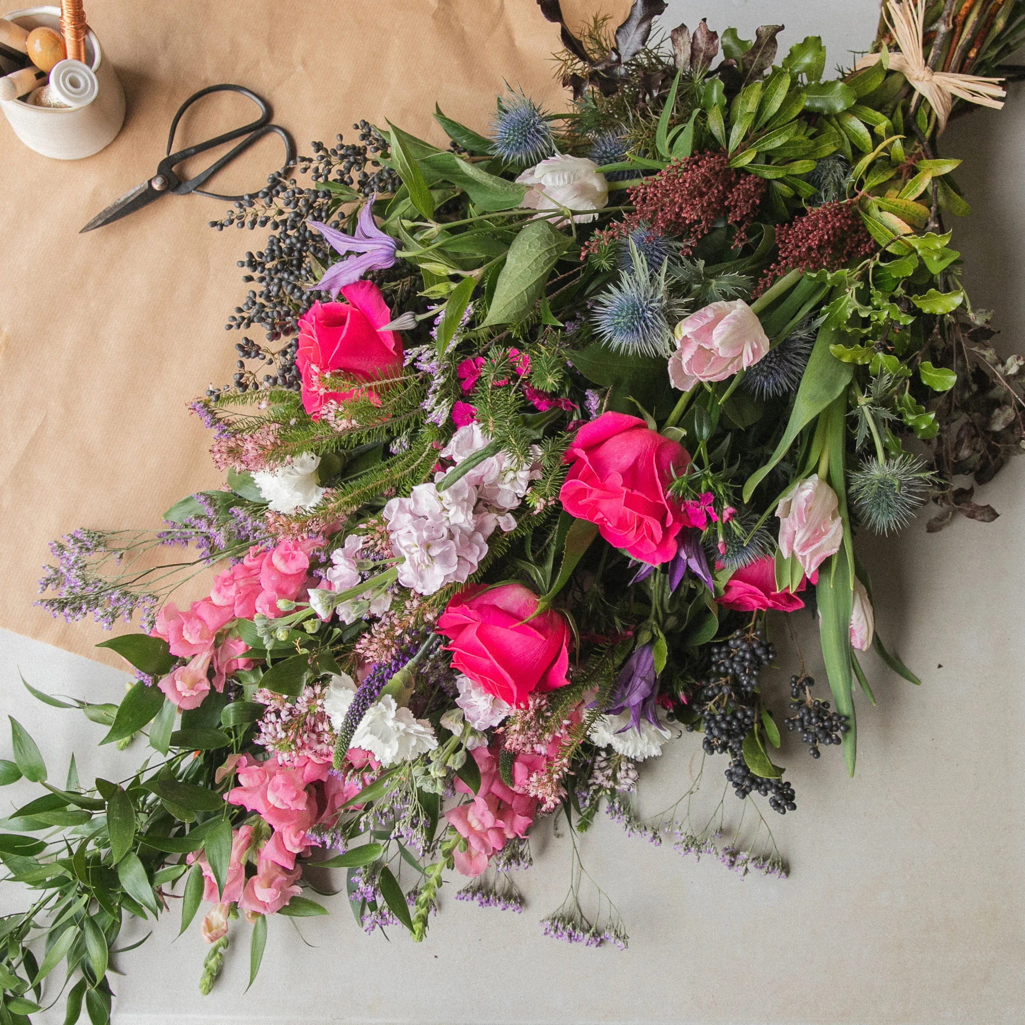 Les plus belles fleurs de saison livrées par votre artisan fleuriste