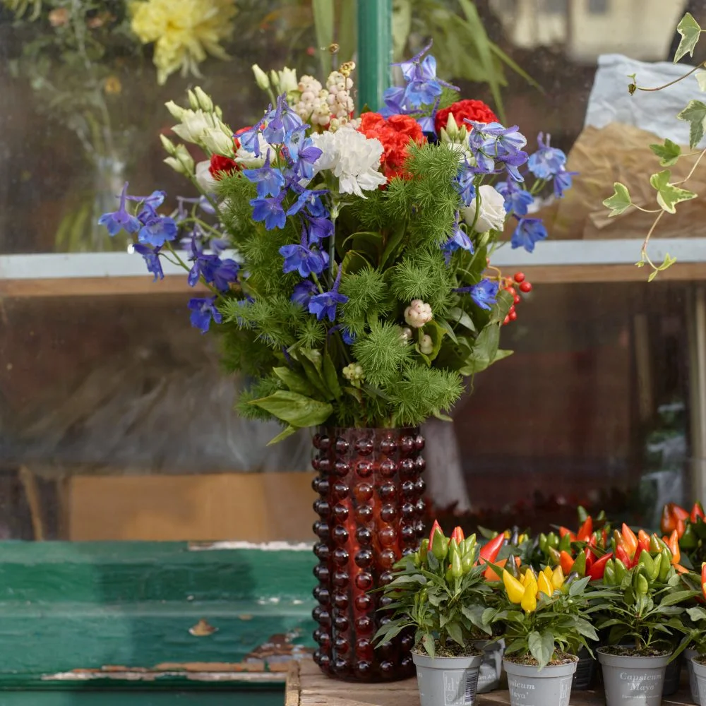 Bouquet 14 Juillet, par L’arbre bleu, fleuriste à Paris