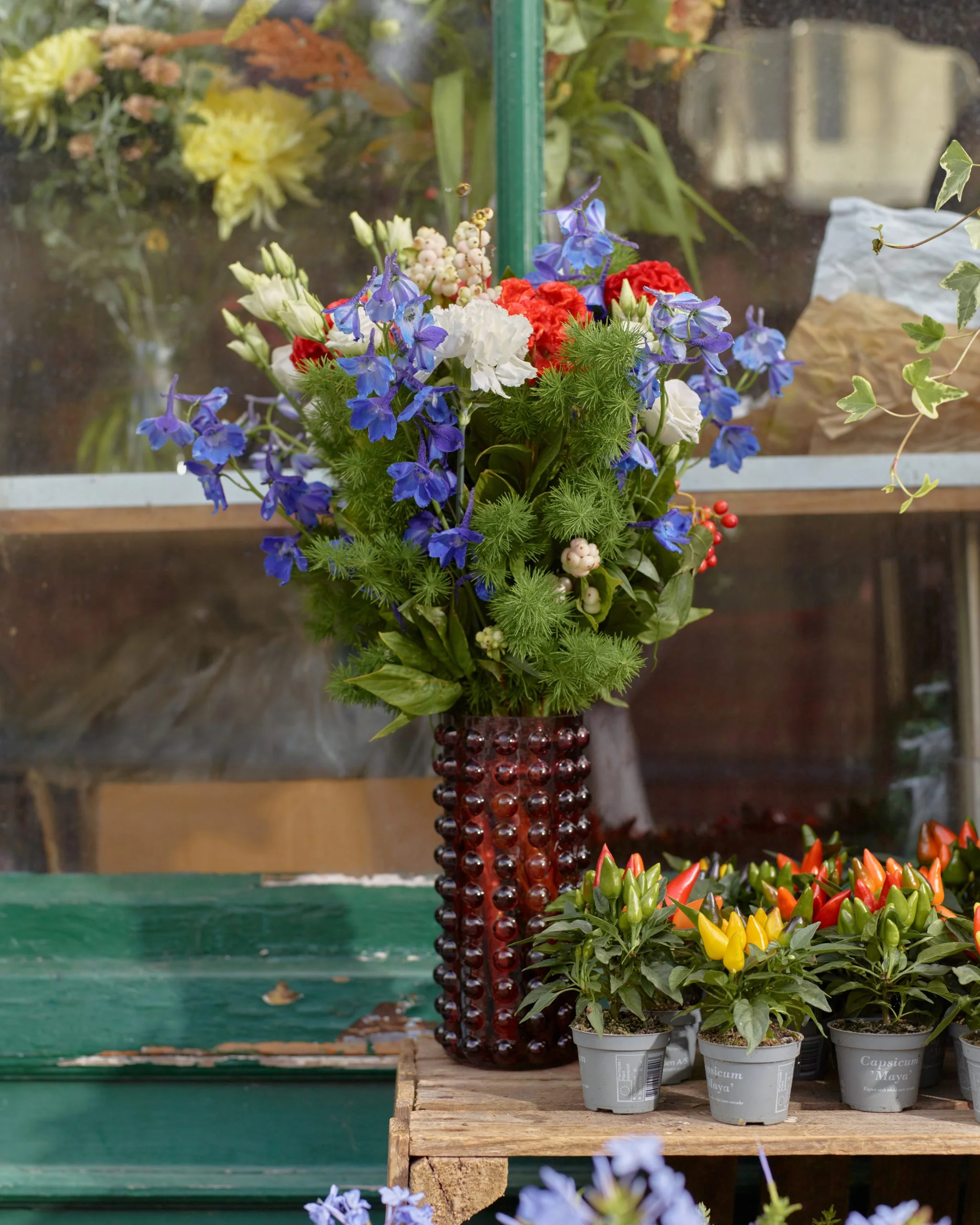 Bouquet 14 Juillet, par Fleuriste Les Fougères Dijon, fleuriste à Dijon